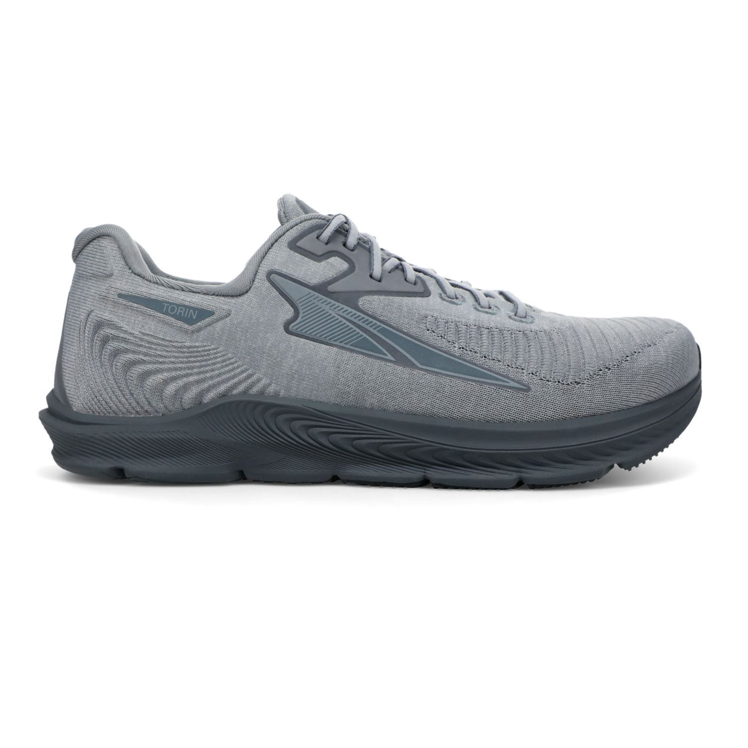 Altra Mens Torin 5 Luxe Road Running Shoes Dark Grey | UHRN-81243